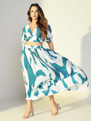 SHOWOFFFF Top Skirt Co-ords Set