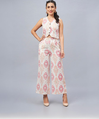 WineRed Top Pant Co-ords Set