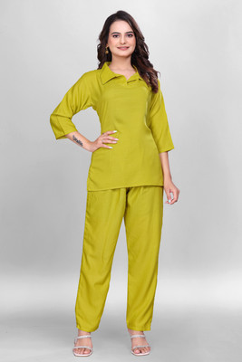 FASHNETIC Top Pant Co-ords Set
