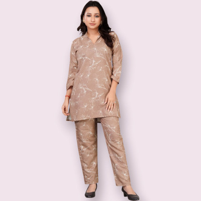 Abhumienterprise Tunic Pant Co-ords Set