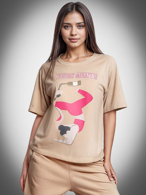 Glitchez Tshirt Regular Shorts Co-ords Set