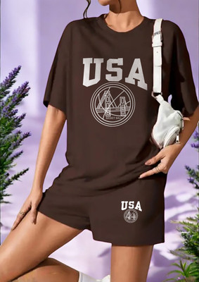 My Swag Tshirt Regular Shorts Co-ords Set