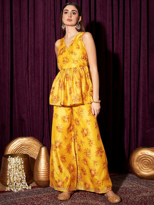INDO STREET Top Palazzos Co-ords Set