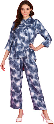 Robecult Shirt Palazzos Co-ords Set