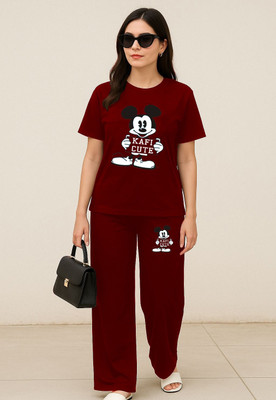 OMI Tshirt Palazzos Co-ords Set
