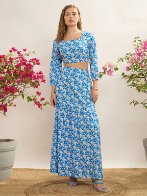 CORSICA Top Skirt Co-ords Set