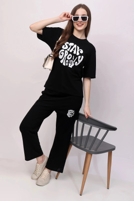 Stem Rope Tshirt Palazzos Co-ords Set