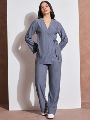 DRAPE AND DAZZLE Top Palazzos Co-ords Set