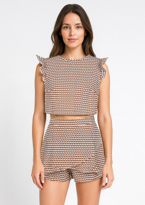 LULU & SKY Top Regular Shorts Co-ords Set