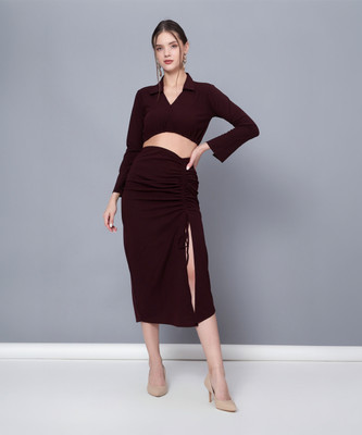 Kiwwi by Kirti Top Skirt Western Set