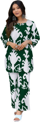 Zestleaf Shirt Pant Co-ords Set