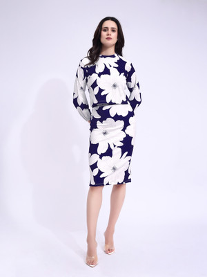 PURVAJA Top Skirt Co-ords Set