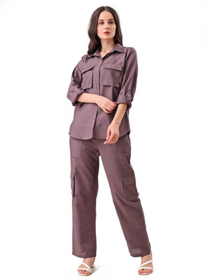 FABGALAXY Shirt Pant Co-ords Set