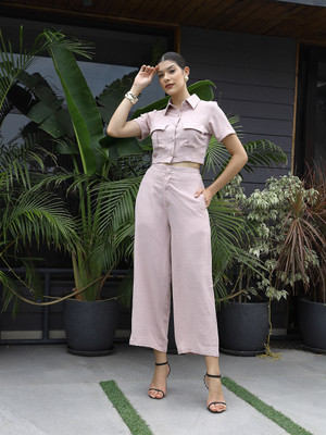 PLUSS Shirt Skirt Co-ords Set