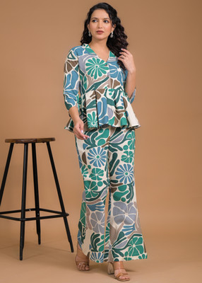 SAANWRI Top Pant Co-ords Set