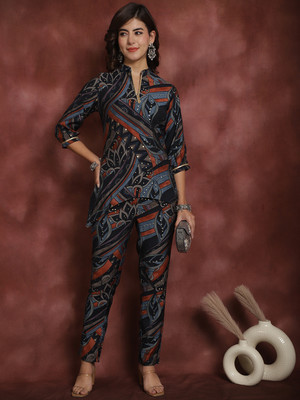 Claura Tunic Palazzos Co-ords Set