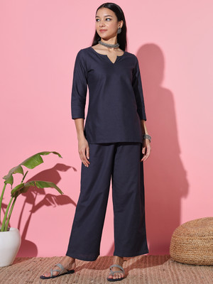PRS LABEL Tunic Palazzos Co-ords Set