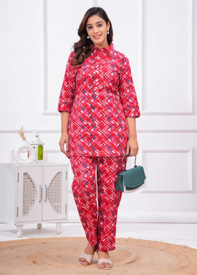 TADAATRADERS Tunic Pant Co-ords Set