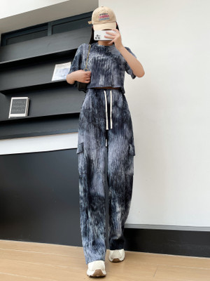 Stem Rope Top Palazzos Co-ords Set