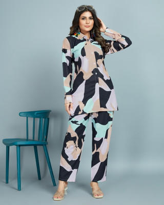 Sanwariya Silks Shirt Pant Co-ords Set