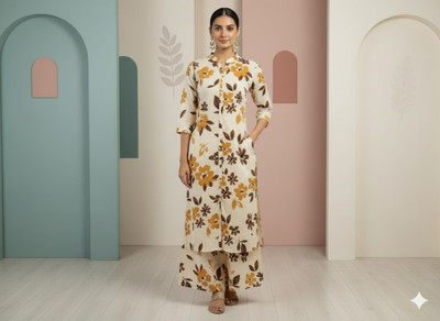 SANJAY Shirt Palazzos Co-ords Set