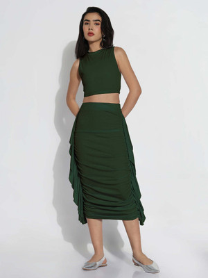 SHOWOFFFF Top Skirt Co-ords Set