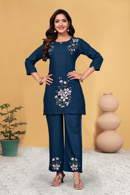 SUMEE ENTERPRISES Tunic Palazzos Co-ords Set