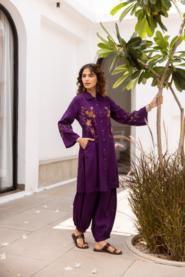 Nehamta Tunic Palazzos Co-ords Set