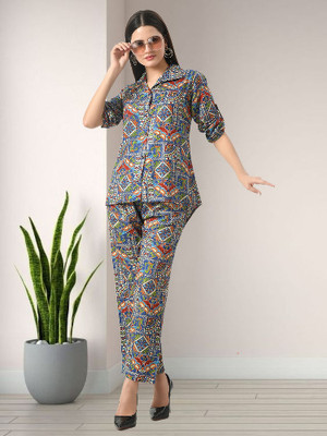 NEYSA Shirt Palazzos Co-ords Set