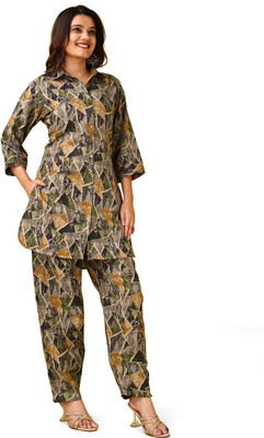 ZVA Top Palazzos Co-ords Set