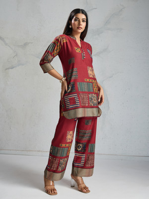 CRVIMPEX Top Pant Co-ords Set