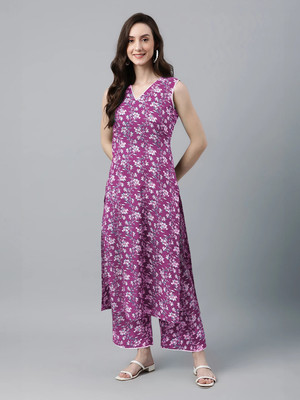 Janasya Tunic Pant Co-ords Set