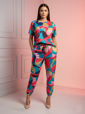 Moda Rapido Tshirt Pant Western Set