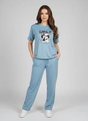 KISHORI TRADERS Tshirt Pant Co-ords Set