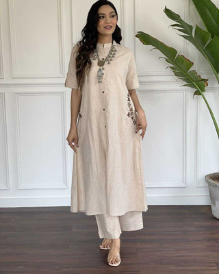 NIVESTANA Women Kurti Pant Set