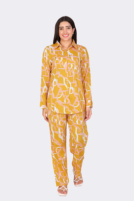 Fashionhub Shirt Palazzos Co-ords Set