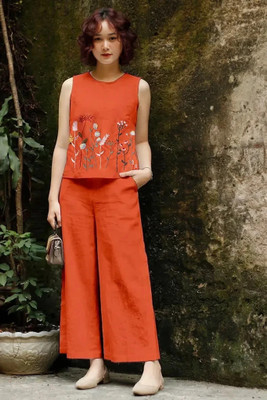 Funkup Top Palazzos Co-ords Set