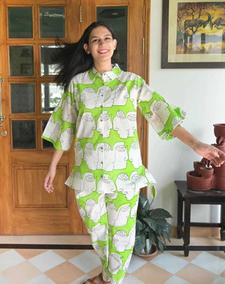 STARKART Shirt Palazzos Co-ords Set