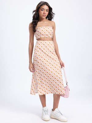 Glitchez Top Skirt Co-ords Set