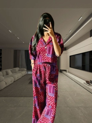 NEYSA Shirt Palazzos Co-ords Set