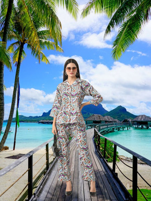 NEYSA Shirt Palazzos Co-ords Set