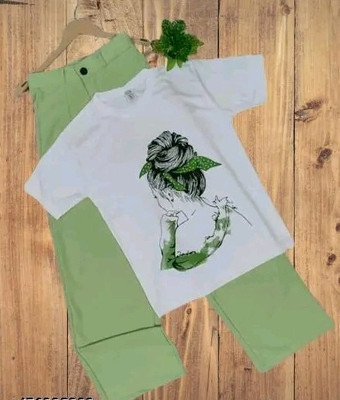 TarrenT HunT Tshirt Pant Western Set with Shrug