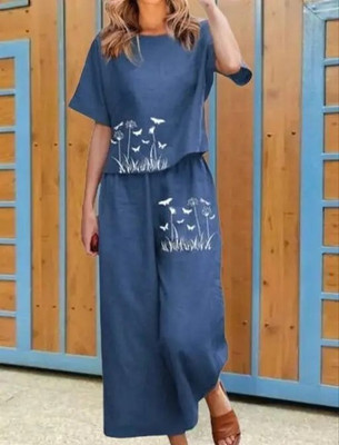 DEALZONE Top Palazzos Co-ords Set