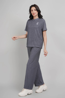KEVZO Top Palazzos Co-ords Set