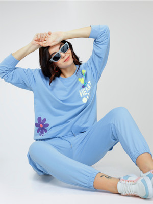 ZEYO Tshirt Pant Co-ords Set