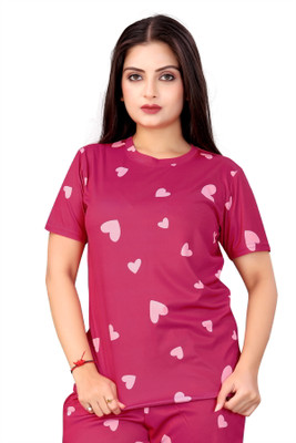 AK & SONS FASHION Tshirt Pant Co-ords Set