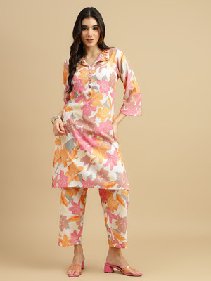 FashVerse Tunic Palazzos Co-ords Set