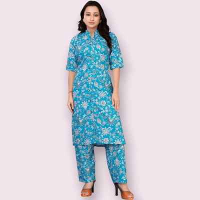 Abhumienterprise Tunic Pant Co-ords Set
