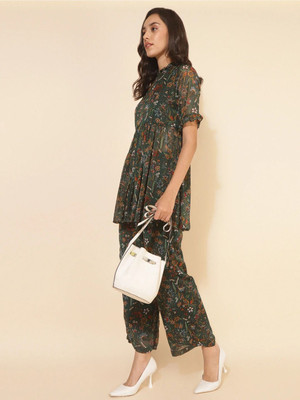 Janasya Tunic Palazzos Co-ords Set
