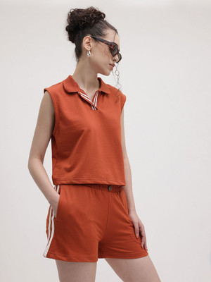 Roadster Tshirt Regular Shorts Co-ords Set